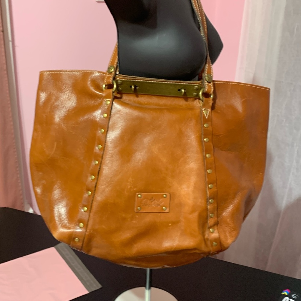 Patrica Nash leather tote purse